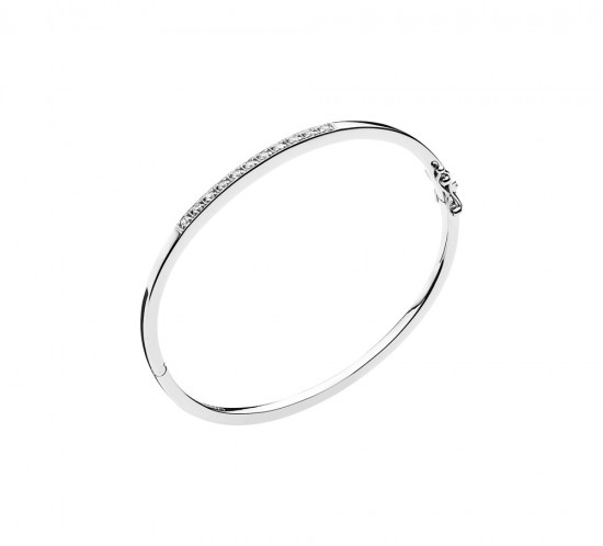 Lund Copenhagen armring med zirkonia
