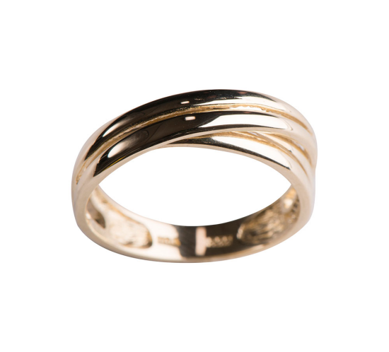 8 kt. Snoet ring fra Nordahl Andersen