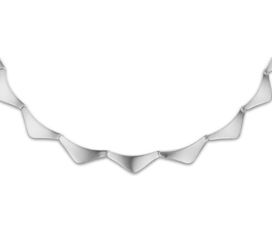 Moderne stilren halskæde fra Randers Sølv